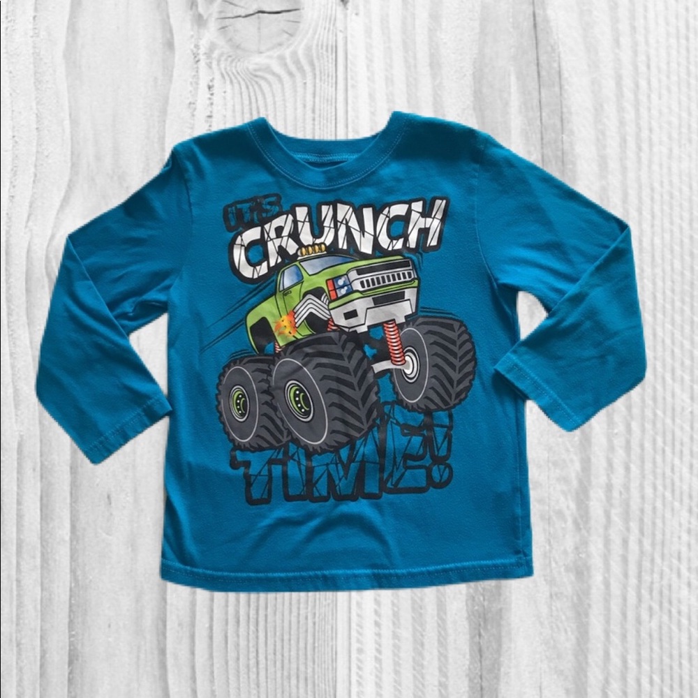 🍁 Garanimals Boys Long Sleeve Shirt Blue 5T